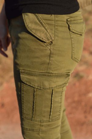 Khaki combats – I finally found the perfect skinny pair in H&M